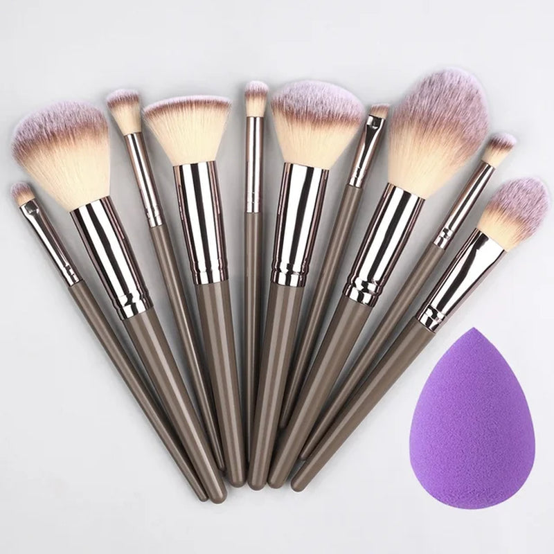 1/20Pcs Makeup Brush Set Professional Super Soft Detail Blush Highlighter Foundation Concealer Eyeshadow Brush Women Beauty Tool