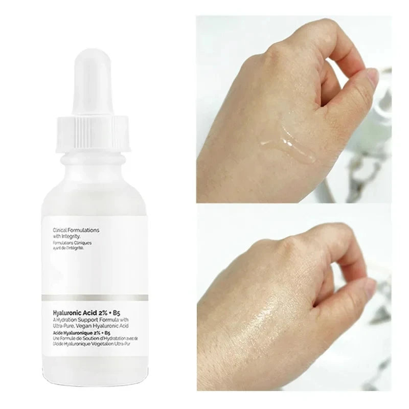 2% Hyaluronic Acid + B5 Serum Moisturizing Nourishing Dry Smooth Face Skin Care Firming Oil Control Multi-Effect Facial Essence