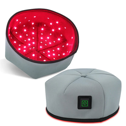 Red Light Therapy Cap Device near Infrared LED Helmet for Hair Growth Treatment Hat Prevant Loss Head Relaxation Relief Scalp