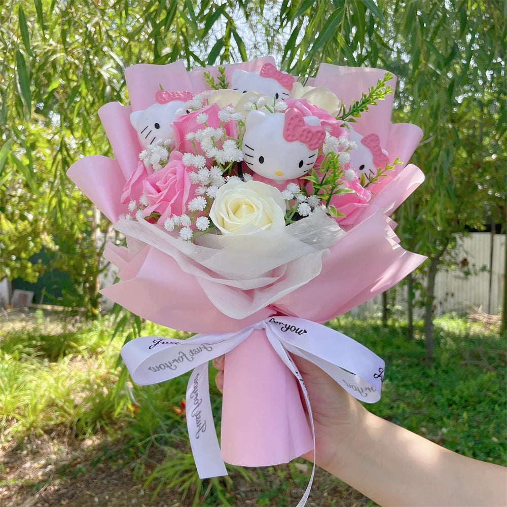 Hello Kitty Flower Bouquet Gift